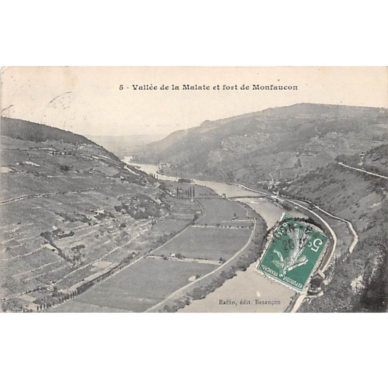 Vallée de la Malate et Fort de Monfaucon - très bon état