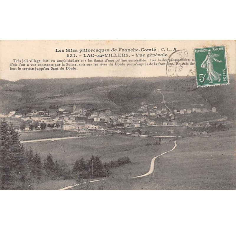LAC OU VILLERS - Vue générale - très bon état