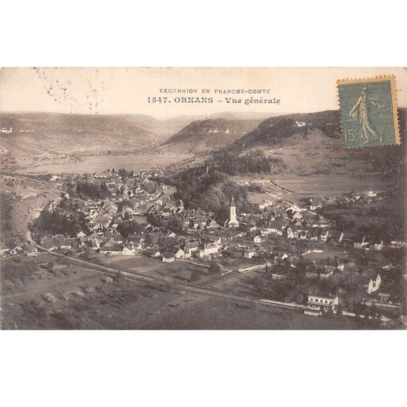 ORNANS - Vue générale - très bon état