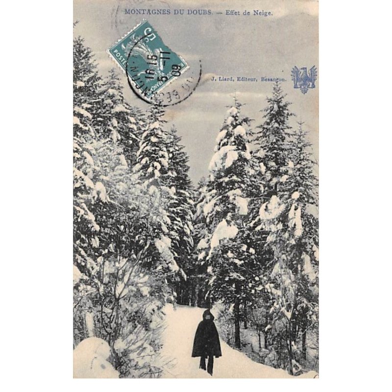 MONTAGNES DU DOUBS - Effet de Neige - très bon état