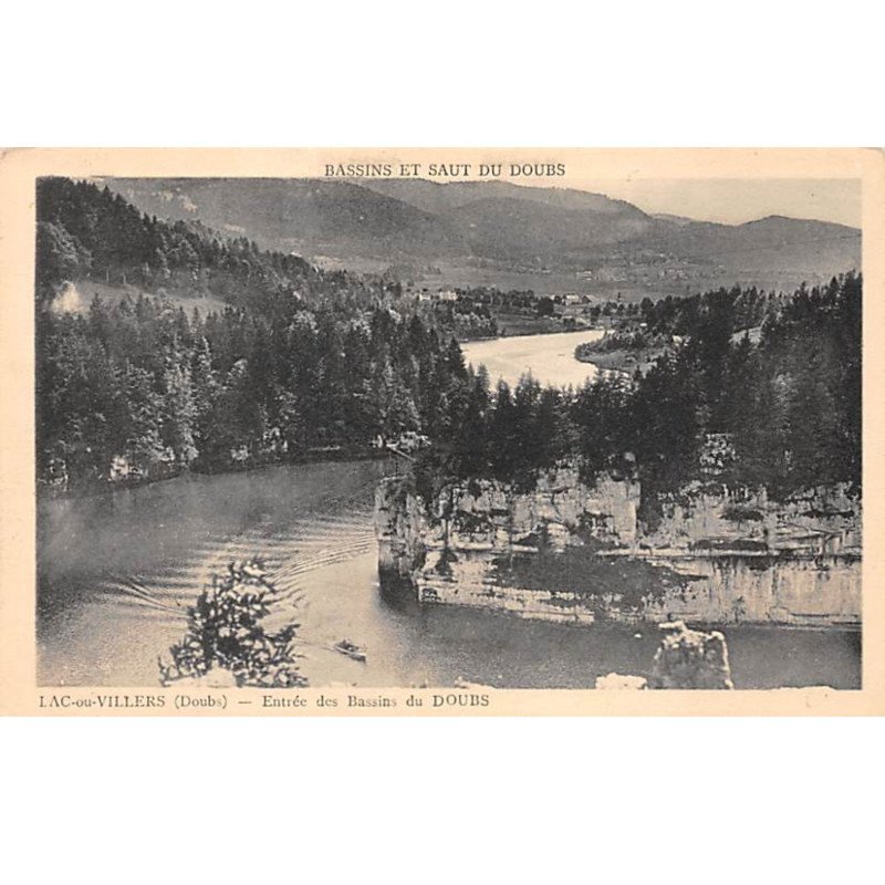 LAC OU VILLERS - Entrée des Bassins du Doubs - très bon état