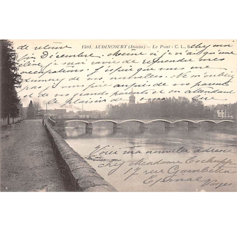 AUDINCOURT - Le Pont - très bon état