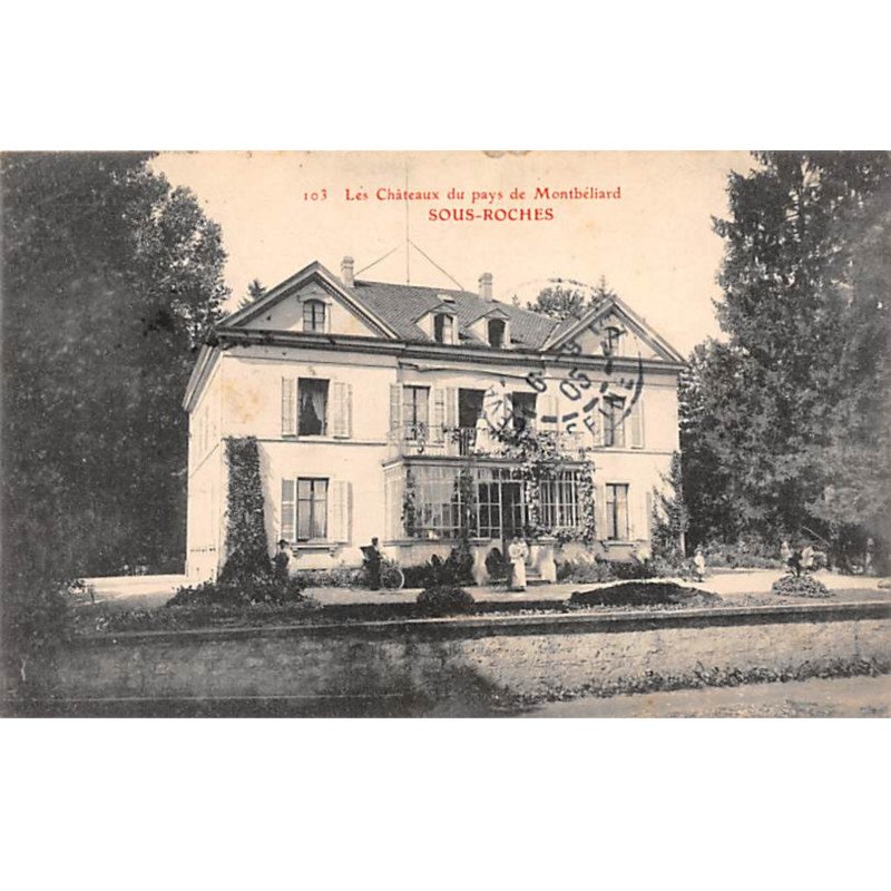 Les Châteaux du pays de Montbéliard - SOUS ROCHES - très bon état