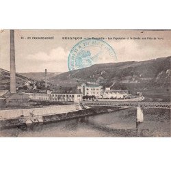 BESANCON - La Paserelle - Les Papeteries et le Doubs aux Près de Vaux - très bon état