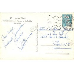 LAC OU VILLERS - L'Embarcadère de l'Union et la Flotille au repos - très bon état