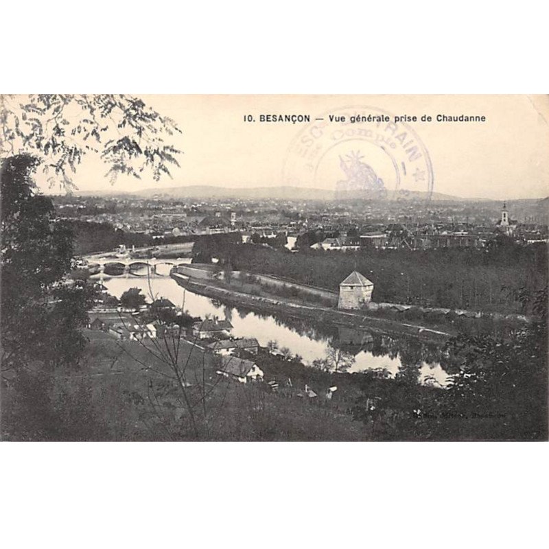 BESANCON - Vue générale prise de Chaudanne - très bon état