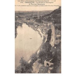 BESANCON - Le Doubs à Tarragnoz et vue sur Besançon - très bon état