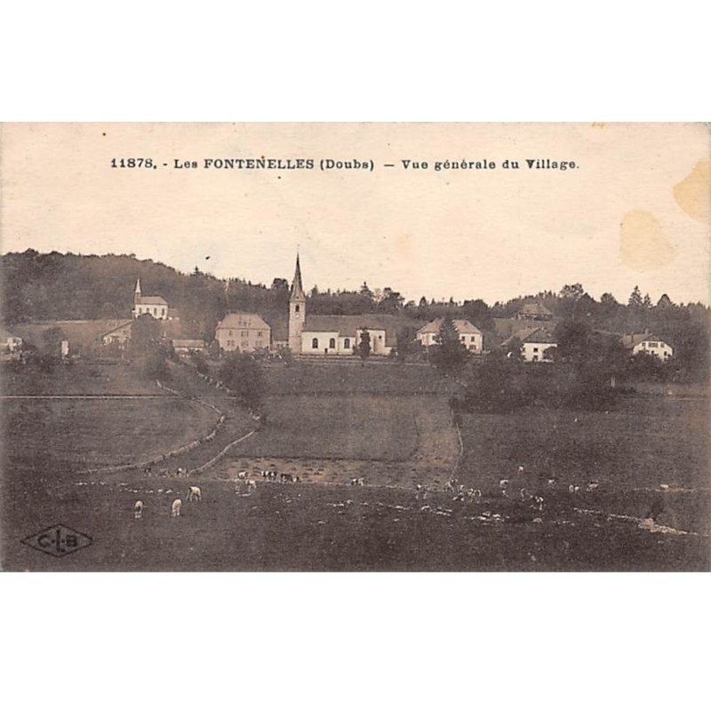 LES FONTENELLES - Vue générale du Village - très bon état