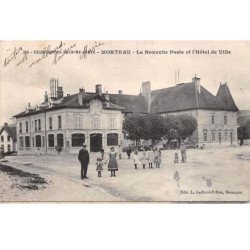 MORTEAU - La Nouvelle Poste et l'Hôtel de Ville - très bon état