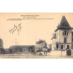 BESANCON Historique - Avenue de la Gare - très bon état