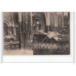 MAMERS - Catastrophe du 7 juin 1904 - Eglise Notre-Dame - Un coin en désordre - très bon état