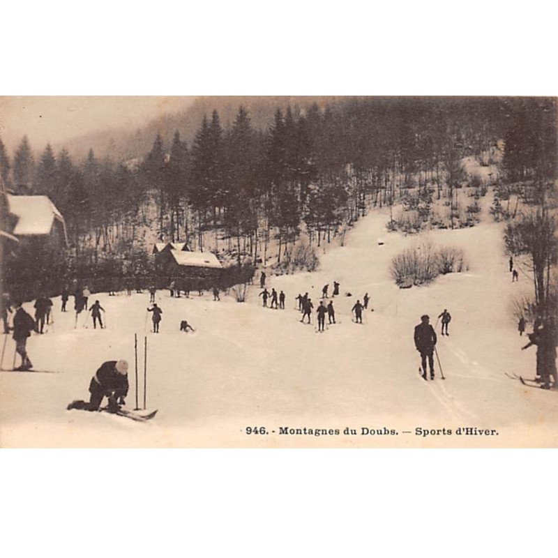 Montagnes du Doubs - Sport d'Hiver - très bon état