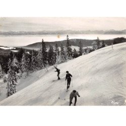 Le Télébenne du MONT D'OR - Le départ de la Piste Verte et la Vue des Alpes - très bon état