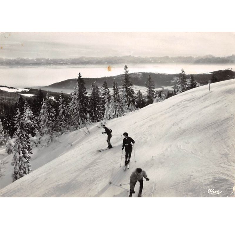 Le Télébenne du MONT D'OR - Le départ de la Piste Verte et la Vue des Alpes - très bon état