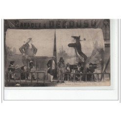 ROUEN - Fêtes Normandes 18-21 juin 1909 - La """"Baraque à Décousu"""" Place Notre-Dame - très bon état