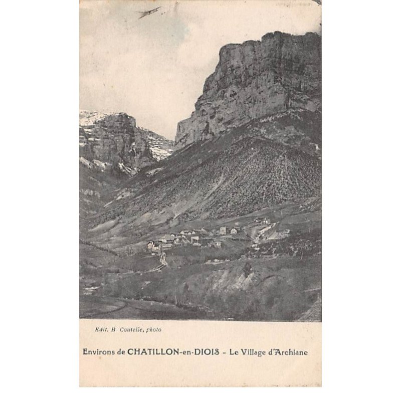 Environs de CHATILLON EN DIOS - Le Village d' ARCHIANE - très bon état