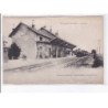 SOMMIERES: inondation 1907, quartier du pont, porte enfoncée par des poteaux - très bon état