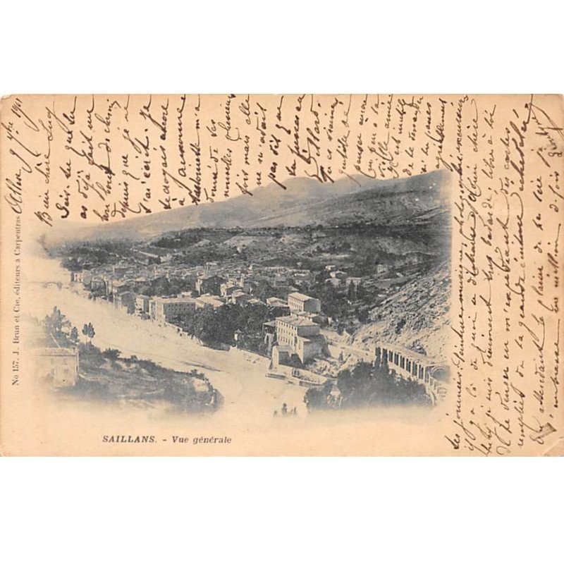 SAILLANS - Vue générale - très bon état