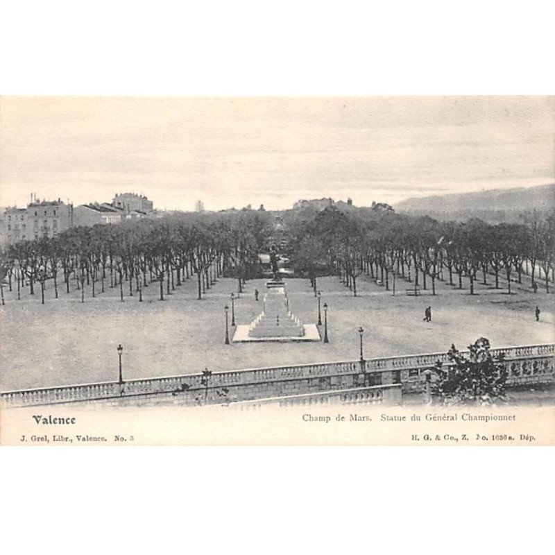 VALENCE - Champ de Mars - très bon état