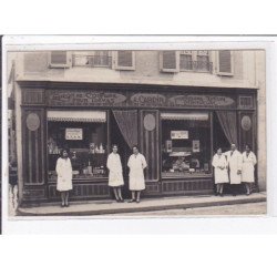 CIVRAY : carte photo du salon de coiffure CARDIN (parfumerie manucure) - très bon état