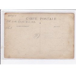 NANCY : carte photo du garage automobile au 138 rue Saint Dizier - bon état