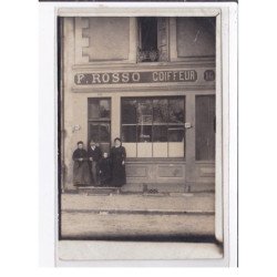 CHAUMONT : carte photo du salon de coiffure ROSSO (coiffeur) - très bon état