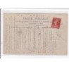 A LOCALISER : carte photo d'une salon de coiffure et d'une mercerie (cachet de départ du 54) - très bon état