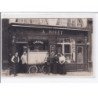 VALENCIENNES : carte photo du lavatory RIBET (coiffeur - parfumeur) - très bon état