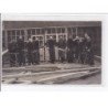 A LOCALISER : carte photo d'un atelier de charrons (photo Legrand à Calais) - très bon état