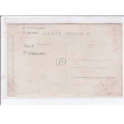 A LOCALISER : carte photo d'un atelier de charrons (photo Legrand à Calais) - très bon état