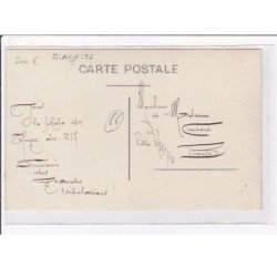 BIARRITZ : carte photo du magasin "Paris-Cravates" (modes - chemiserie - bonneterie) - très bon état