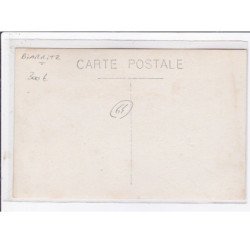 BIARRITZ : carte photo du magasin RIGAUD "Au Carnaval de Venise" (modes) - très bon état