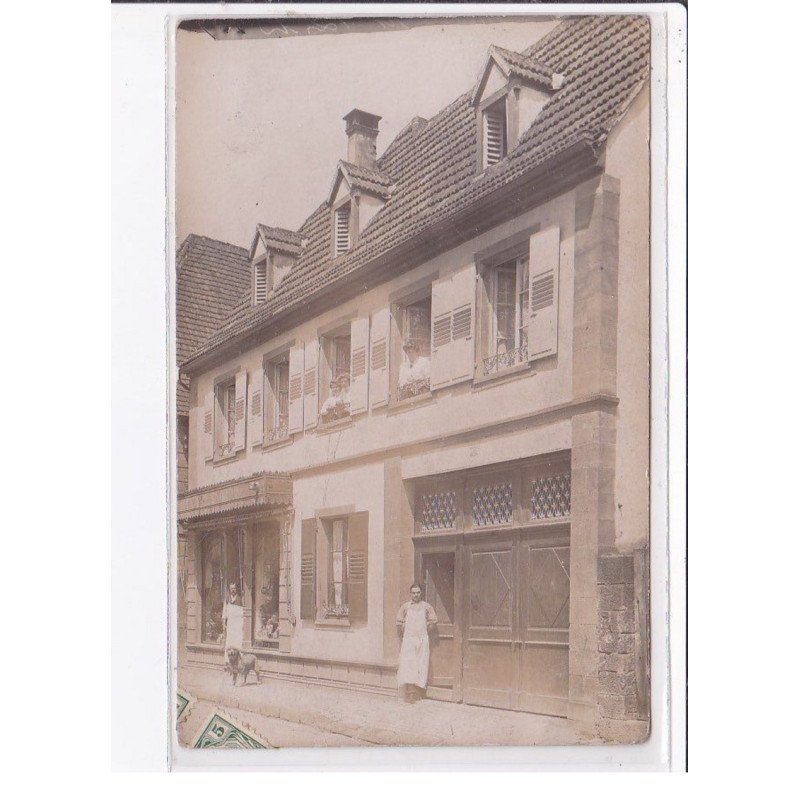 NIEDERBRONN LES BAINS : carte photo (magasin) - très bon état