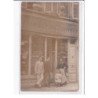 LYON : carte photo du salon de coiffure BOURGEOIS (coiffeur) - bon état