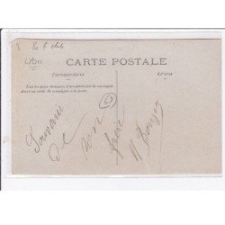 LYON : carte photo du salon de coiffure BOURGEOIS (coiffeur) - bon état
