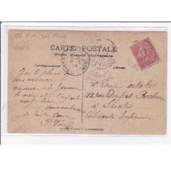 PARIS 6ème : carte photo du salon de coiffure VIARD au 14 rue du Four - très bon état