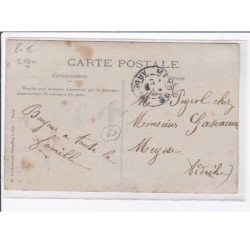 LYON : carte photo du salon de coiffure (coiffeur) - très bon état