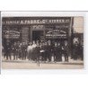 PARIS 3ème : carte photo du magasin de tentes et stores FABRE au 25 rue aux Ours - très bon état