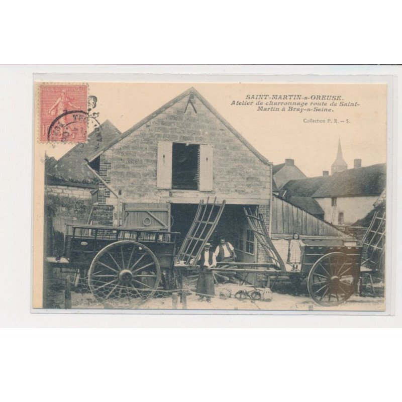 SAINT MARTIN-S-OREUSE - Atelier de charronage route de saint martin à Bray-s- Seine - très bon état