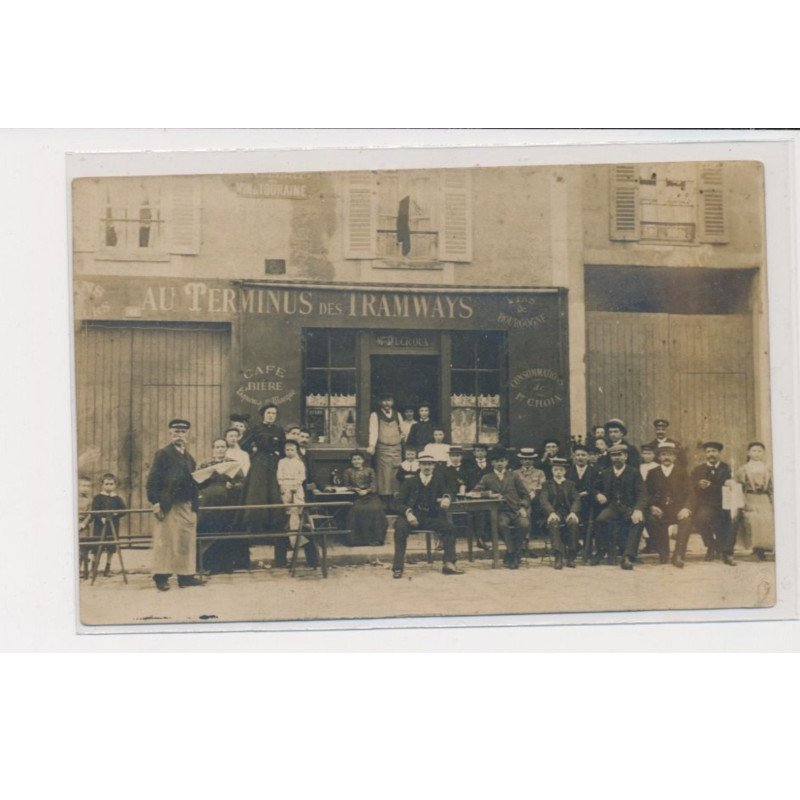FONTENAY AUX ROSES - Au terminus des Tramways - café - très bon état FONTENAY AUX ROSES - Au terminus des Tramways - café - très bon état