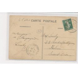 VALLANGOUJARD - Hôtel du centre - façade -  état