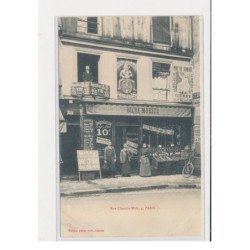 PARIS - Rue Cherche Midi, 4 - caviste boucher - autographe - 75006 - état
