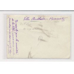 BIARRITZ - Villa Antheor - Carte photo - état