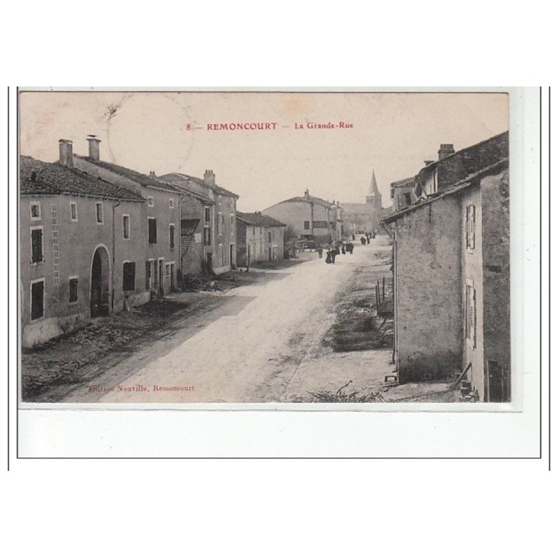 REMONCOURT - La Grande Rue - très bon état