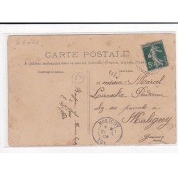 SENS : Les Fêtes de Sens (Juin 1908), Départ du Ballon monté - état