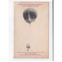 VINCENNES : Ballon sonde de Mr.Teisserene de Bort, lancé en Septembre 1900 - état