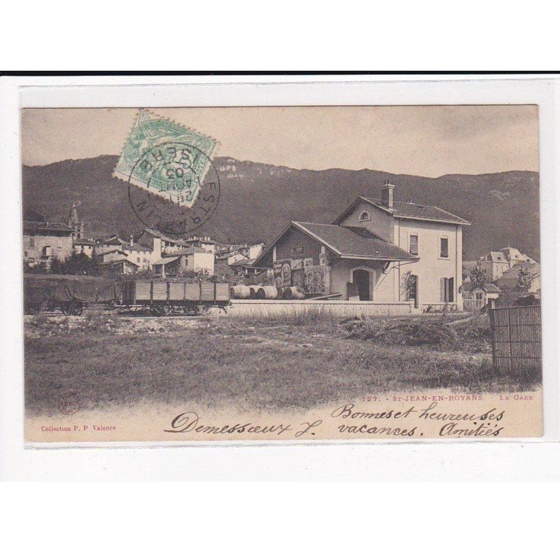 SAINT-JEAN-EN-ROYANS : La Gare - très bon état
