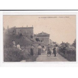 LA BAUME CORNILLANE : Ecoles et Mairie - très bon état