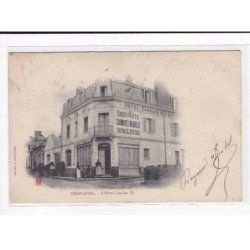 CHARLEVAL : L'Hôtel Charles IX - état