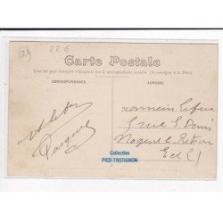 LA BAZOCHE-GOUET : Cavalcade du 6 Mars 1910, Char de la dégustation - très bon état